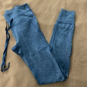 Aerie Blue Leggings XXS NWOT
